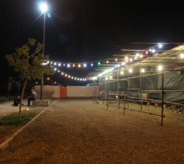 گزارش تصویری از آماده سازی شبانه مواکب